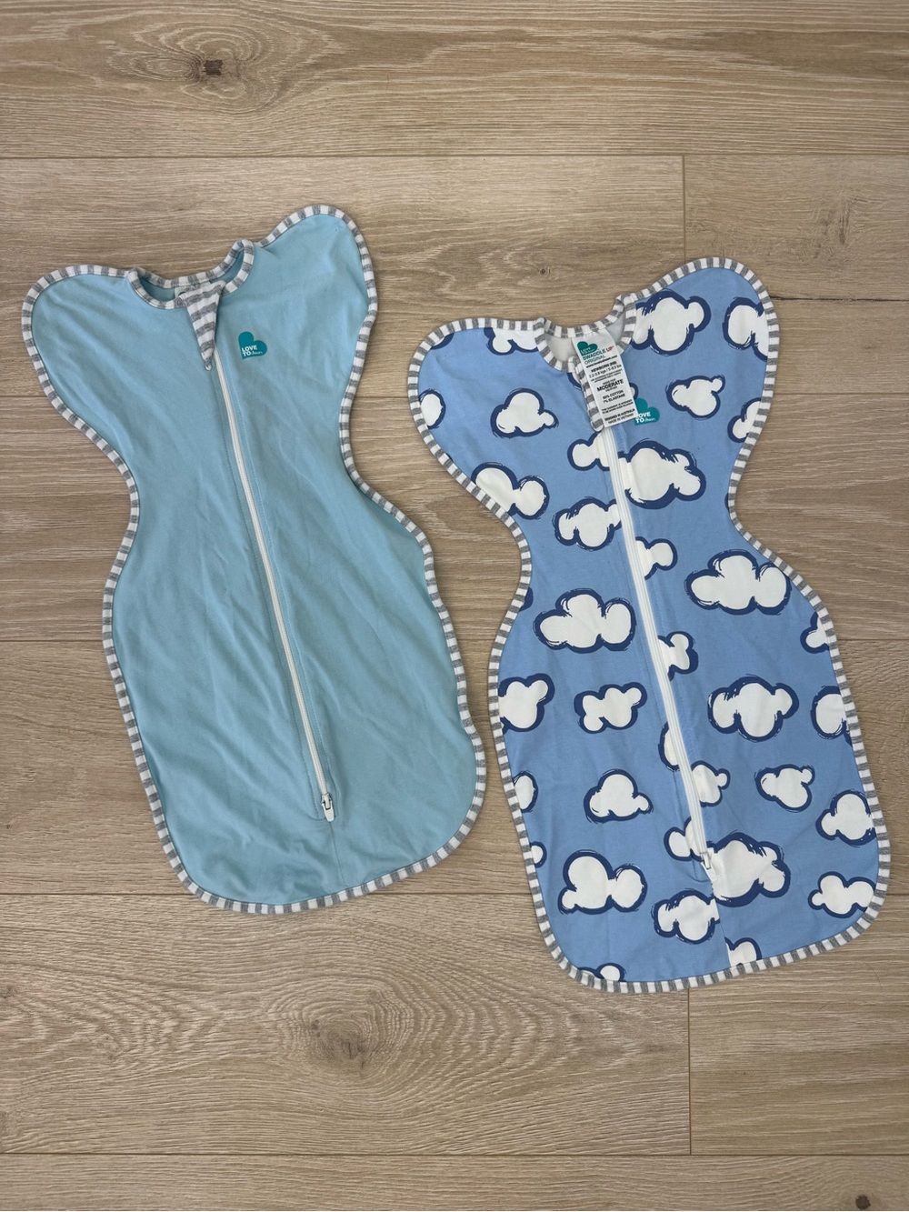 Love To Dream Blue Swaddle Sleep Sack Bundle